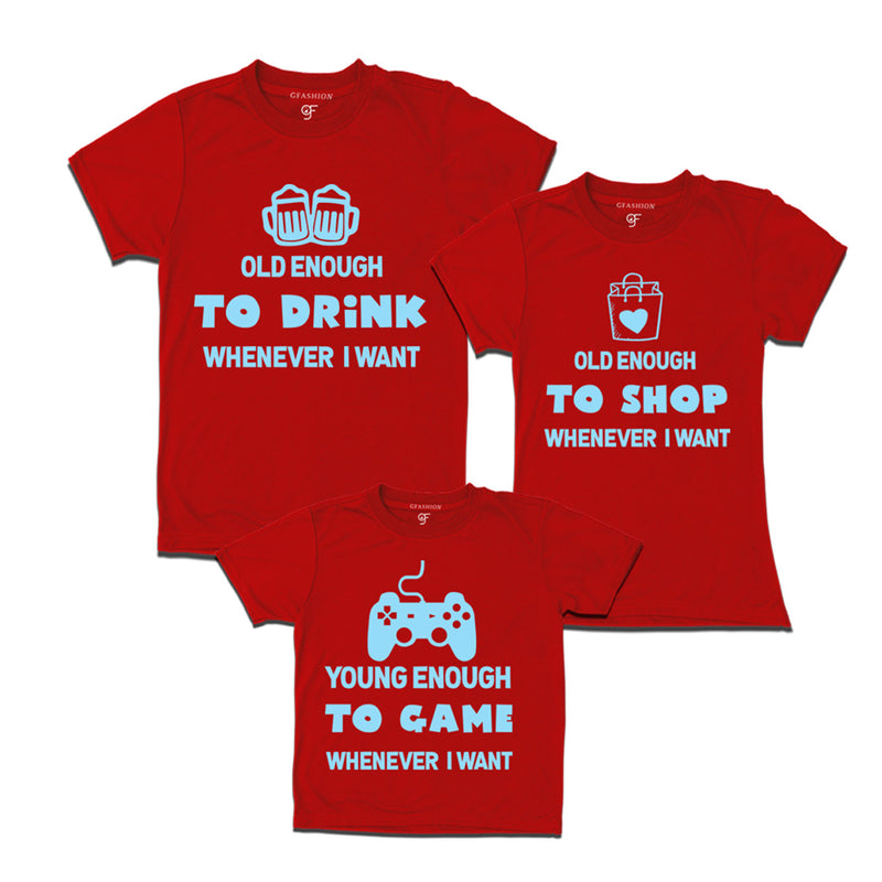 Celebrate this occasion with matching family t-shirt