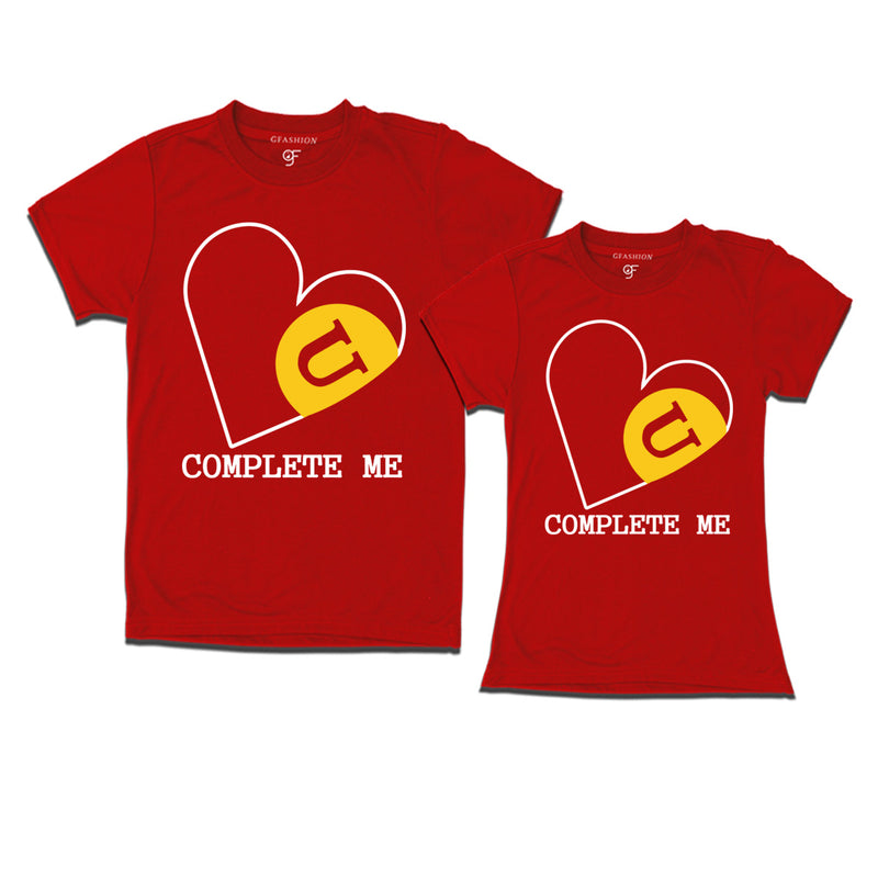 u complete me couple t shirts