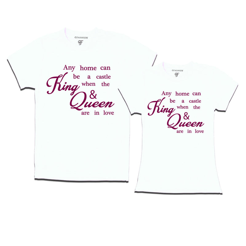 king and queen t shirts
