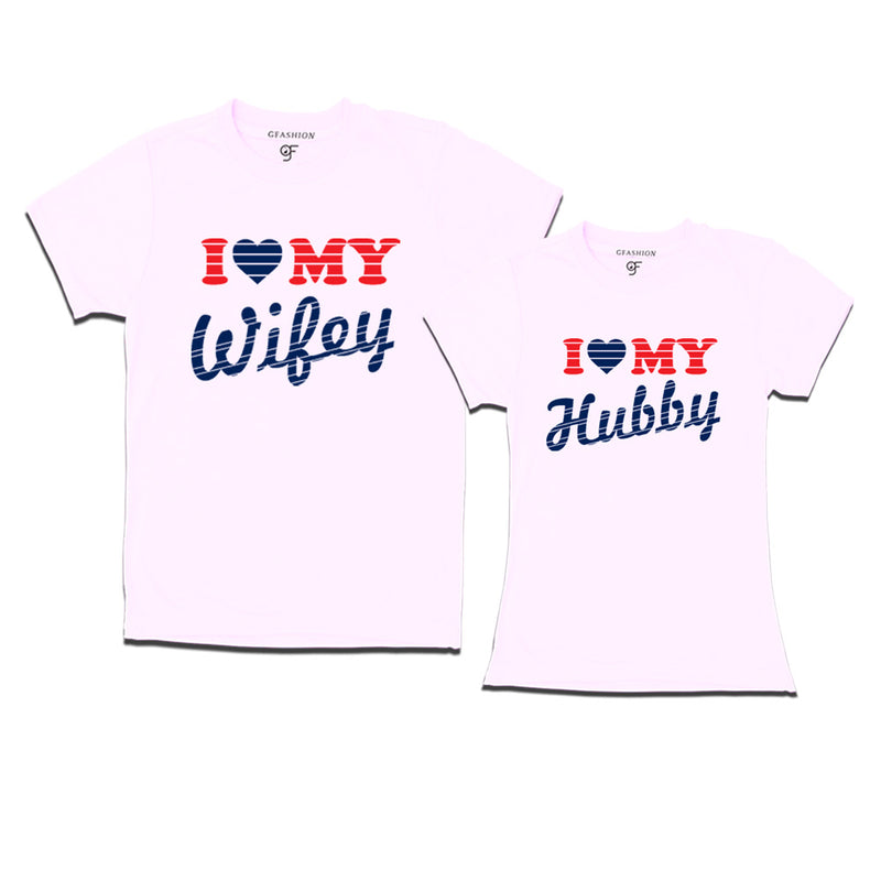 Couple Tees -hubby wifey