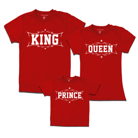 KING QUEEN PRINCE TSHIRT