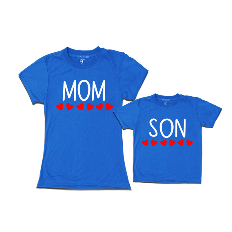 matching-t-shirts-for-mom-and-Son-get-now-from-gfahion-online-store-india-avaialble-all-colors-Blue