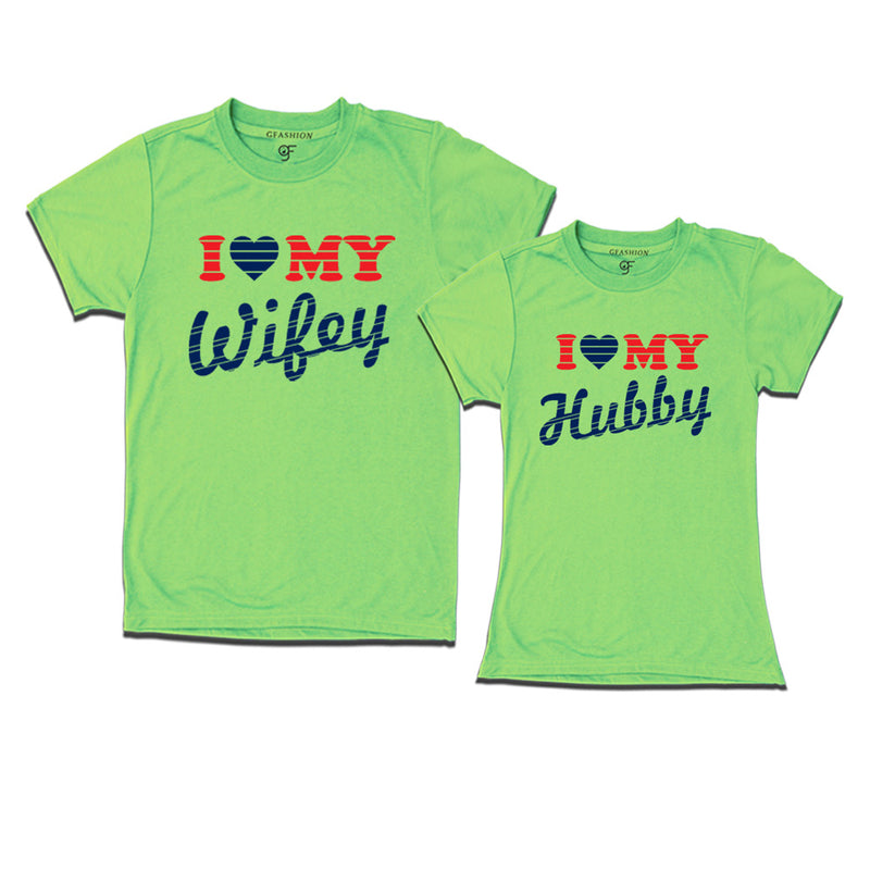 Couple Tees -hubby wifey