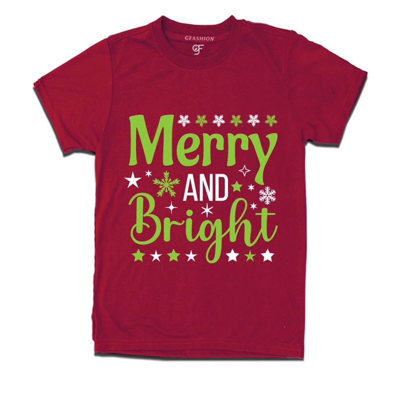 merry and bright t shirt