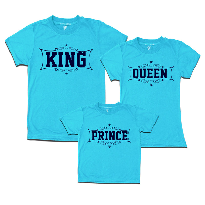 KING QUEEN PRINCE TSHIRT