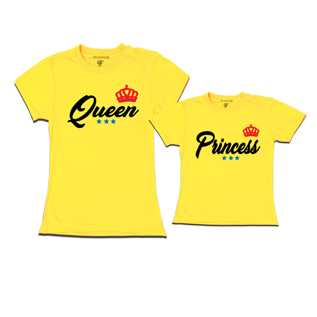 queen and princess matching tees