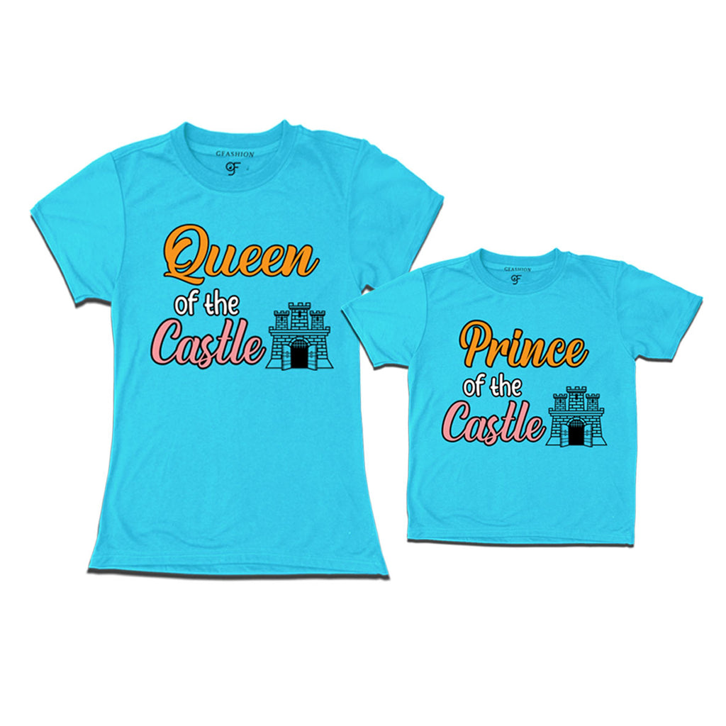 Mom and Son t-shirts Queen and prince of the castle