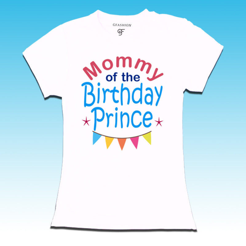 Daddy Mommy and Birthday Prince T-shirts