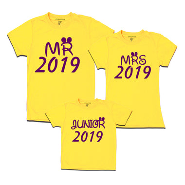 new year t shirts mr mrs and junior 2019