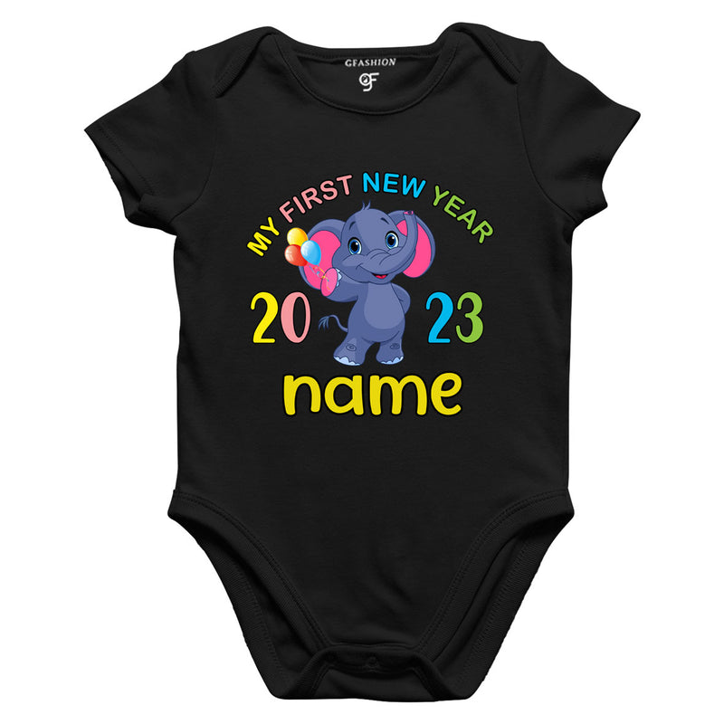 First New Year 2023 Name customized Rompers/Bodysuit/onesie