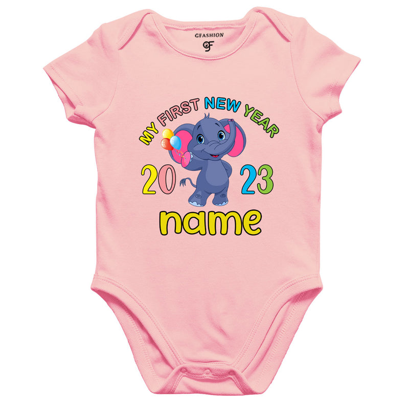 First New Year 2023 Name customized Rompers/Bodysuit/onesie