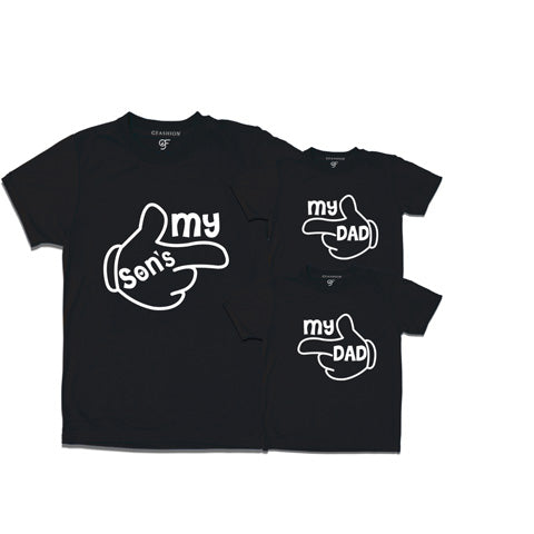 my son's my dad tees
