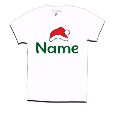 santa cap customize name christmas dress