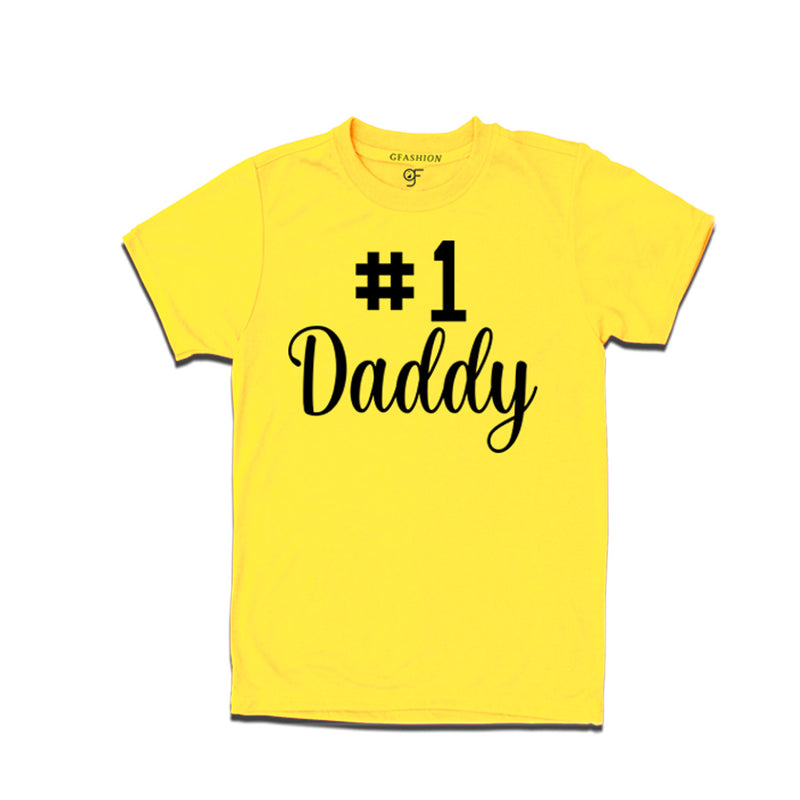 no1 daddy t-shirts