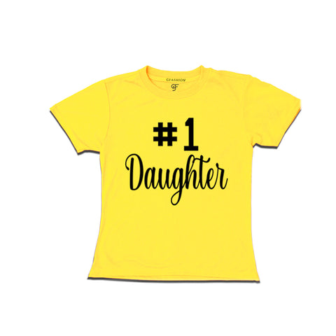 No1 Daugther t shirts