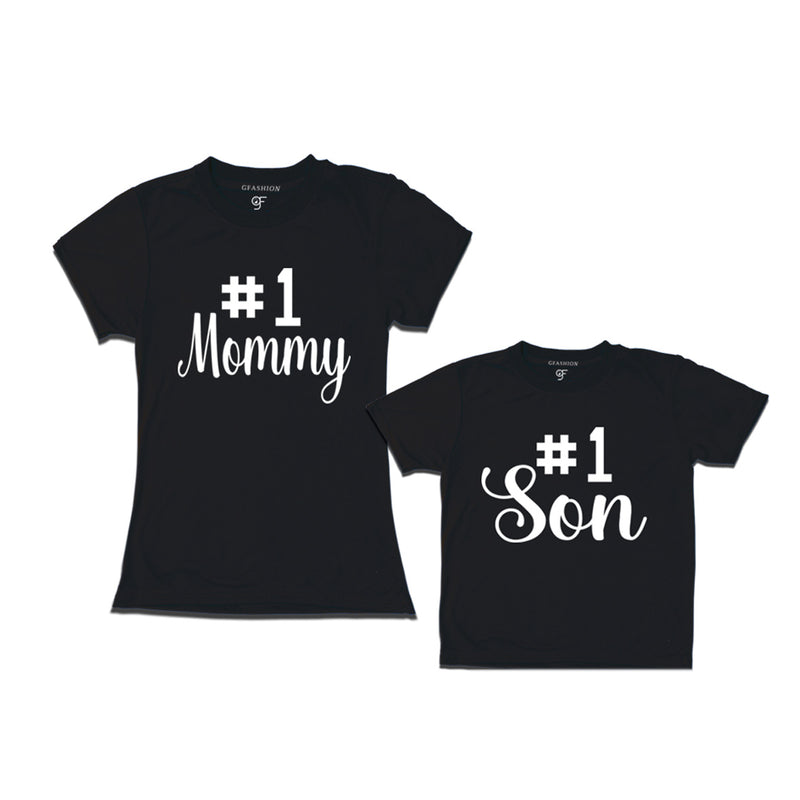 No1 mom son t-shirts