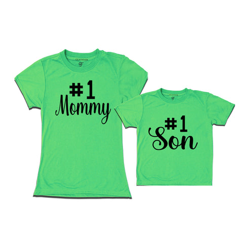 No1 mom son t-shirts