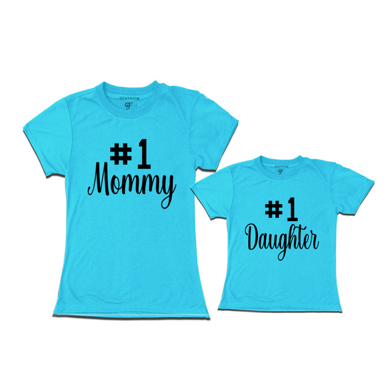 No1 Mother daughter t shirts