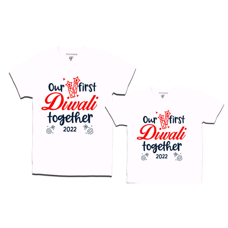 our first diwali together 2021 t shirts combo