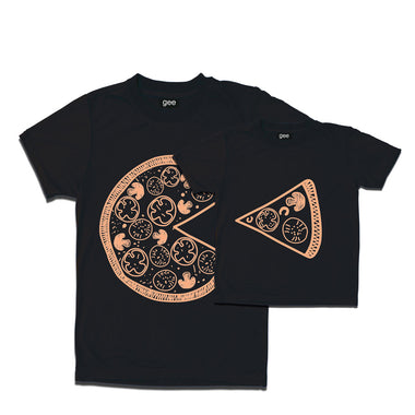 pizza dad and son t shirt