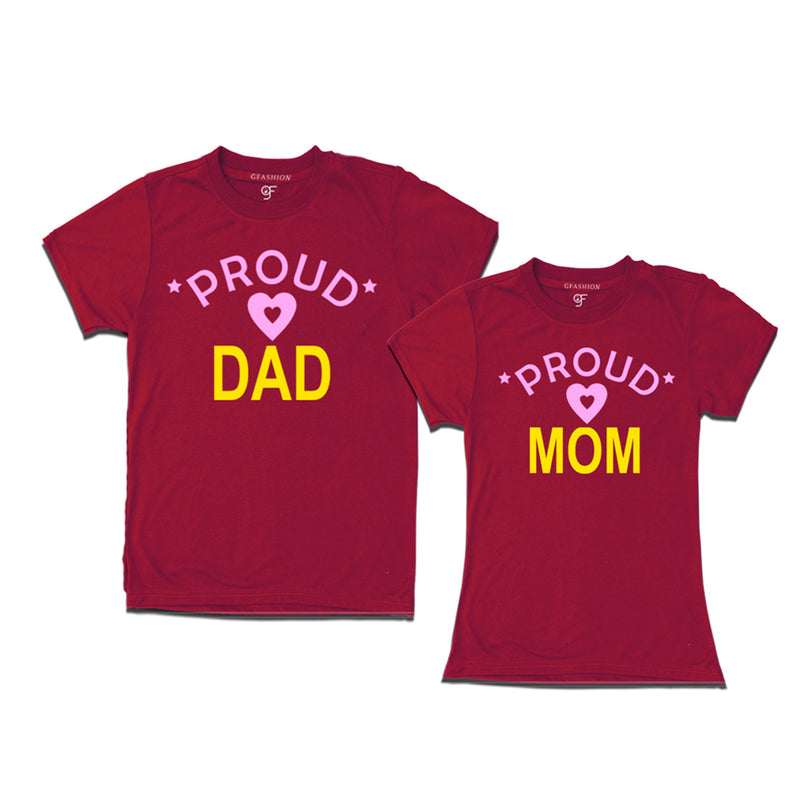 Proud Dad Mom T-shirts