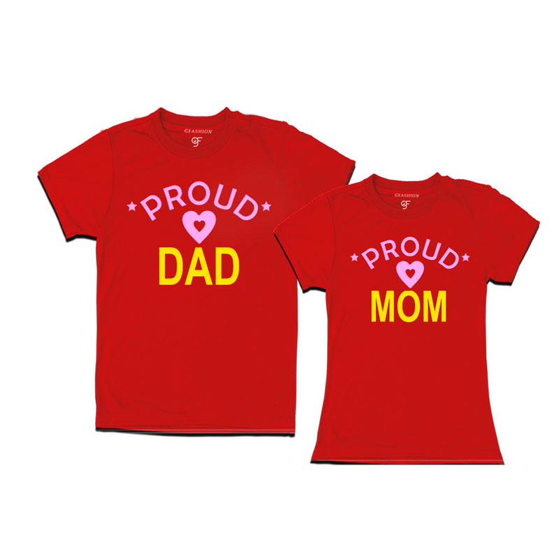 Proud Dad Mom T-shirts