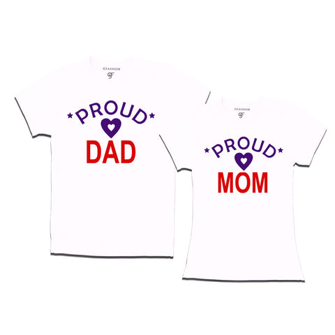 Proud Dad Mom T-shirts