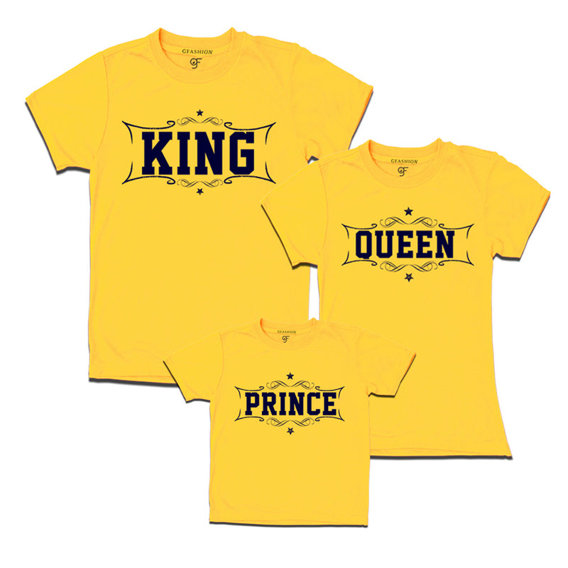 KING QUEEN PRINCE TSHIRT