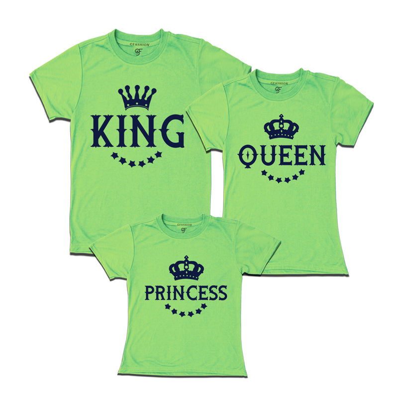 king queen and princess t shirts