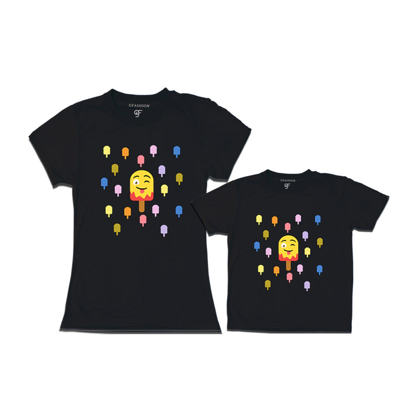 son and mommy funny t shirts in Black Color available @ gfashion.jpg