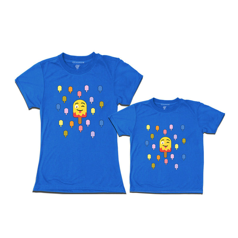 son and mommy funny t shirts in Blue Color available @ gfashion.jpg