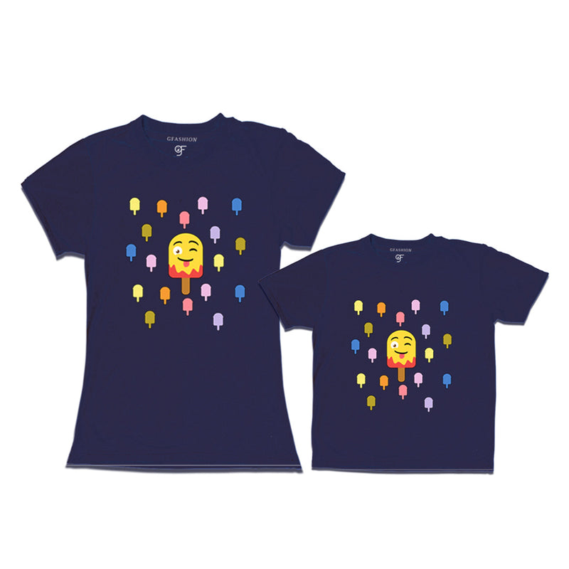 son and mommy funny t shirts in Navy Color available @ gfashion.jpg