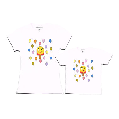 son and mommy funny t shirts in White Color available @ gfashion.jpg