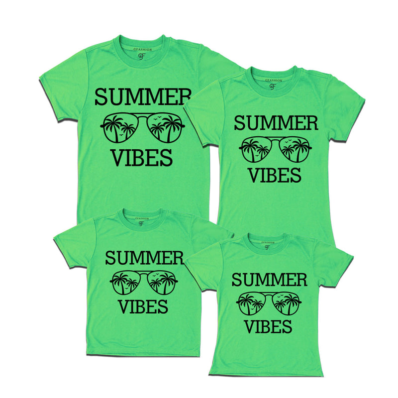 summer vibes vacation group tees