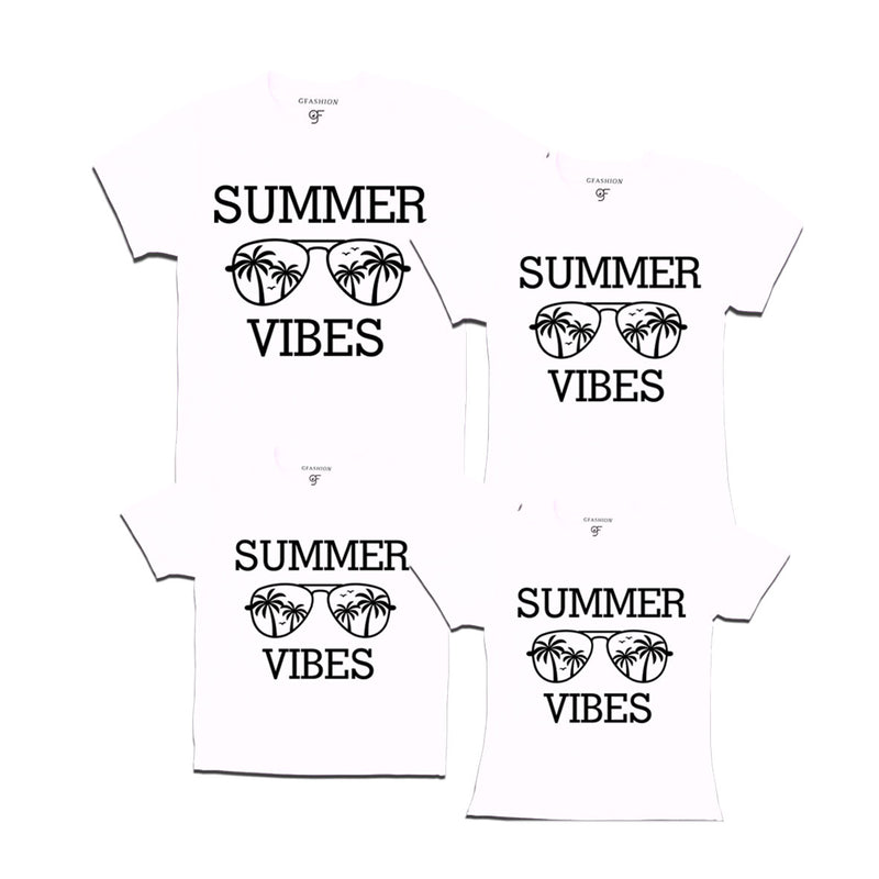 summer vibes vacation group tees