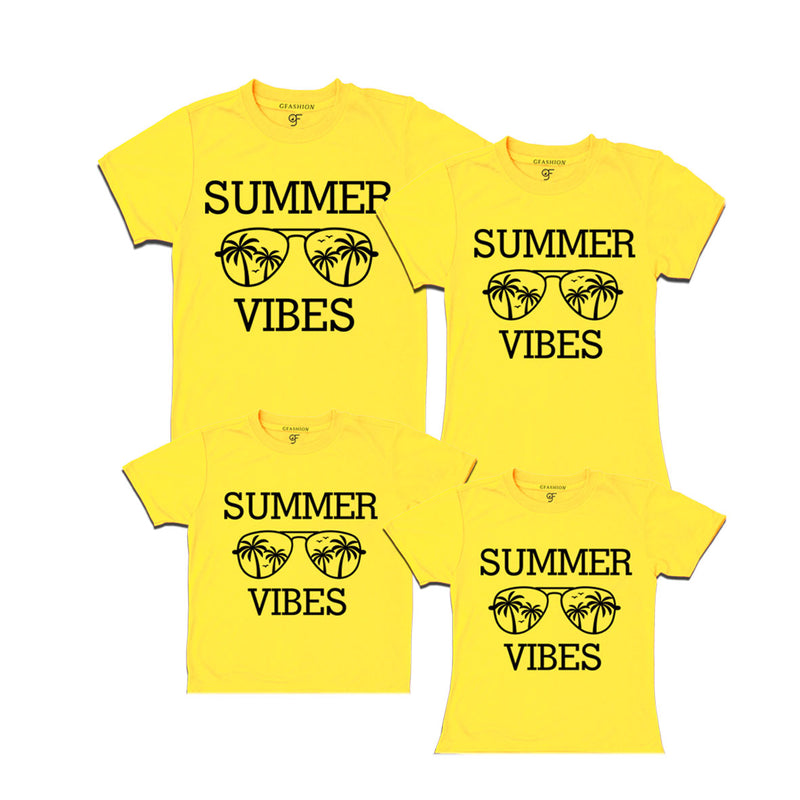 summer vibes vacation group tees