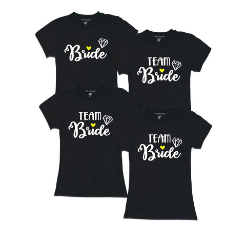 Bride and Team Bride T-shirts