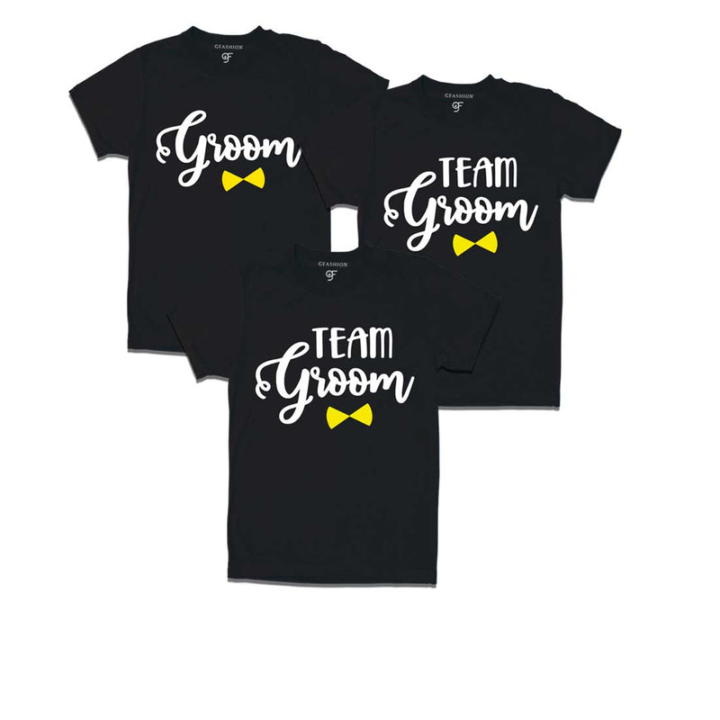 Groom and Team T-shirts