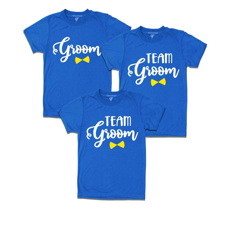 Groom and Team T-shirts