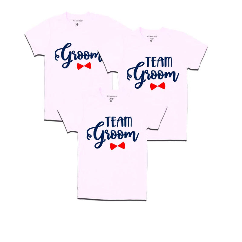 Groom and Team T-shirts