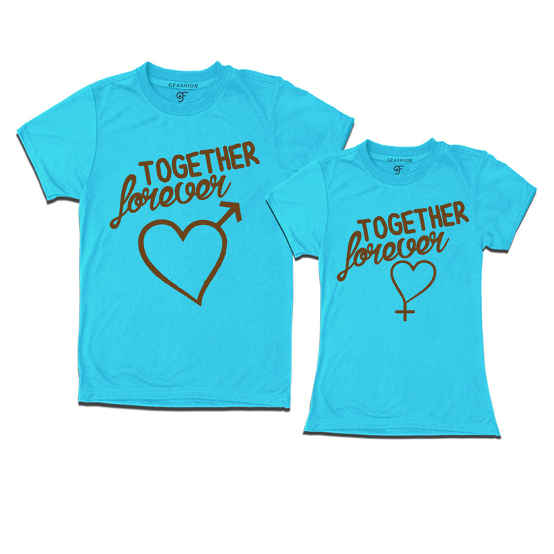 Together Forever Couple T-shirts