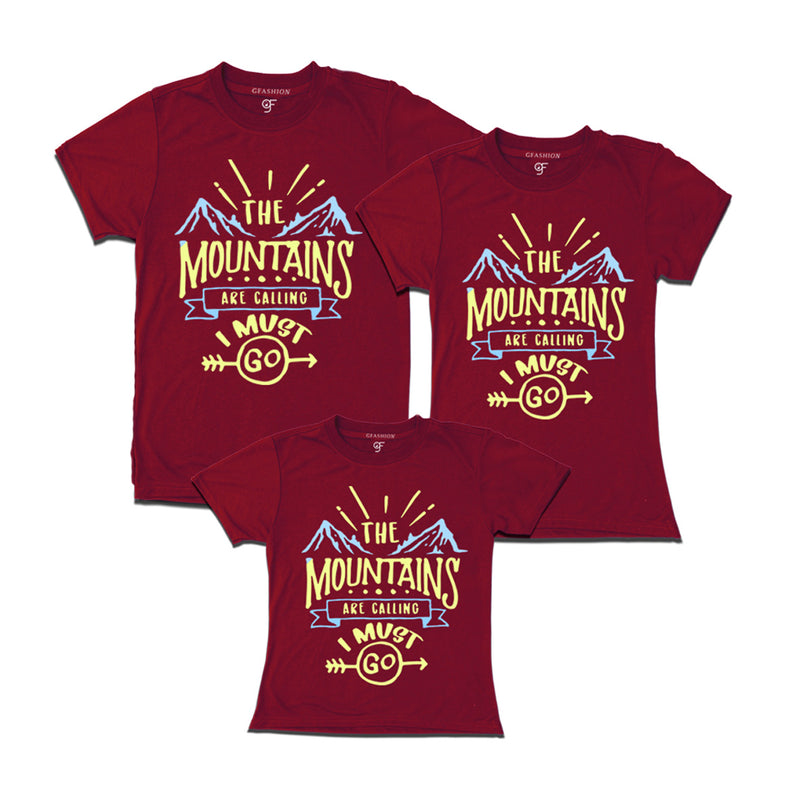 the mountains are calling i must go t shirts