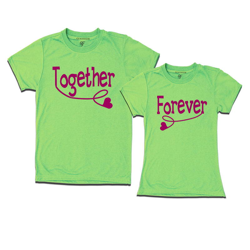 together forever Couple's T-shirts
