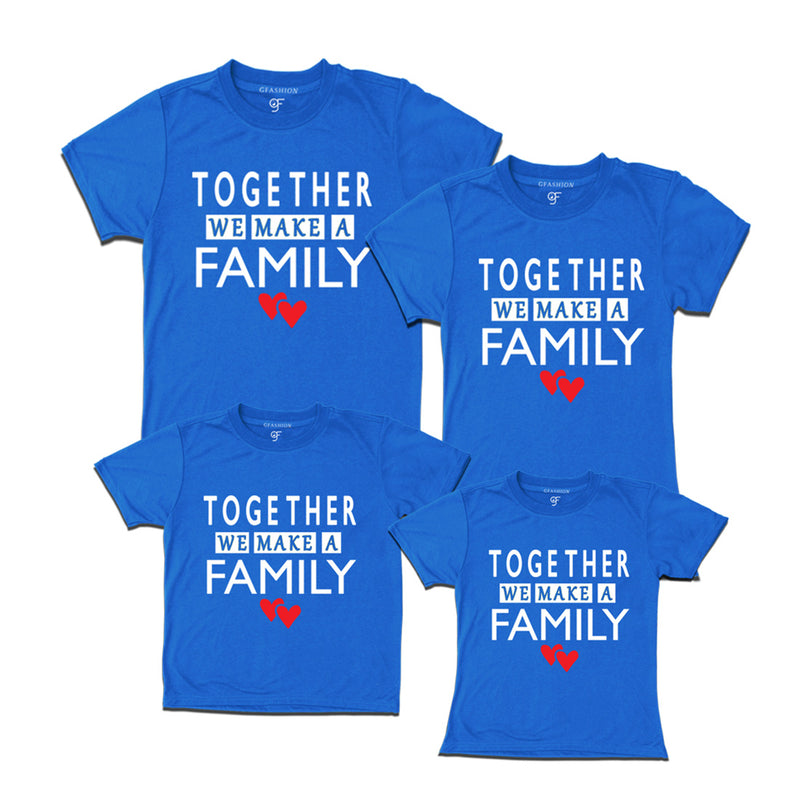 Matching Family T shirts set of 3 & 4