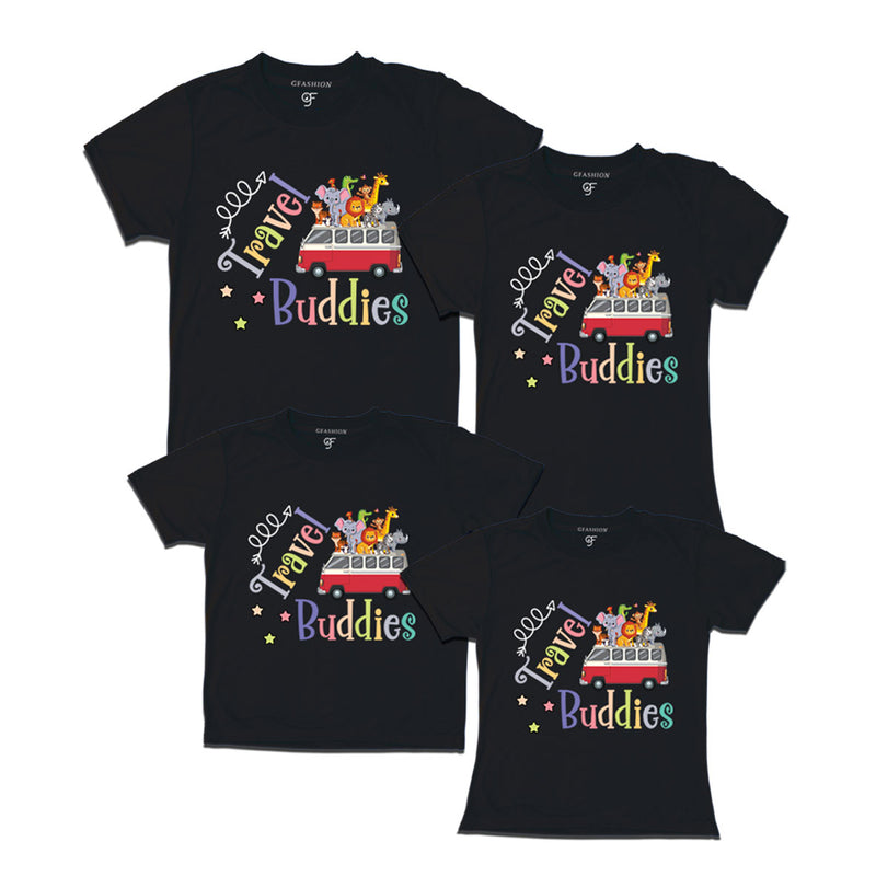 Travel Buddies Kids Vacation T-shirts