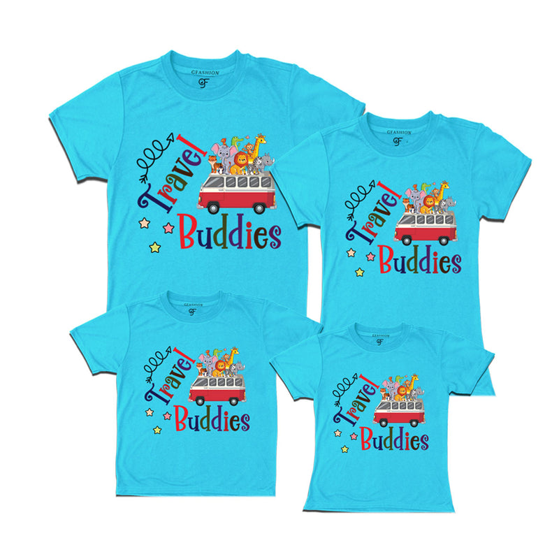 Travel Buddies Kids Vacation T-shirts