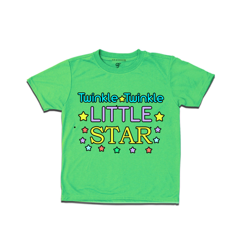 twinkle twinkle little star kids t shirt