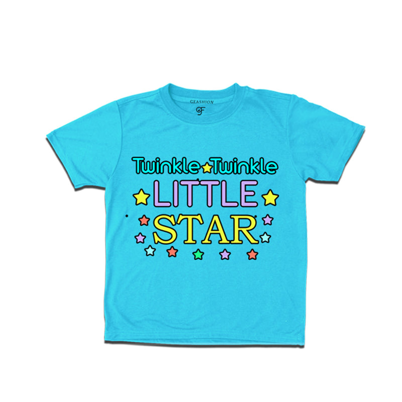 twinkle twinkle little star kids t shirt
