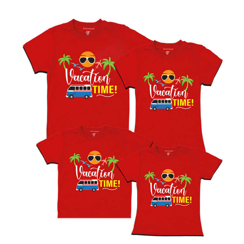 Vacation Time T-shirts For Family and Friends group