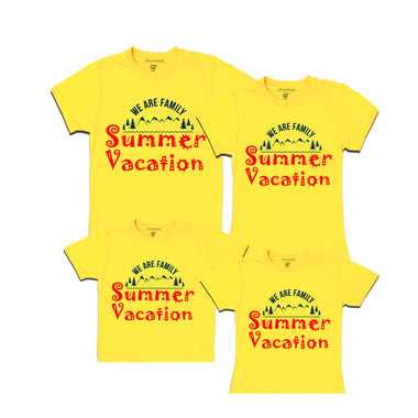 we are family Summer vacation tshirts